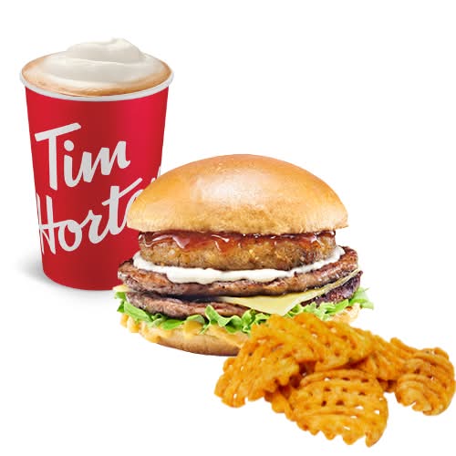 Festive Double Beef & Stuffing Stack Meal