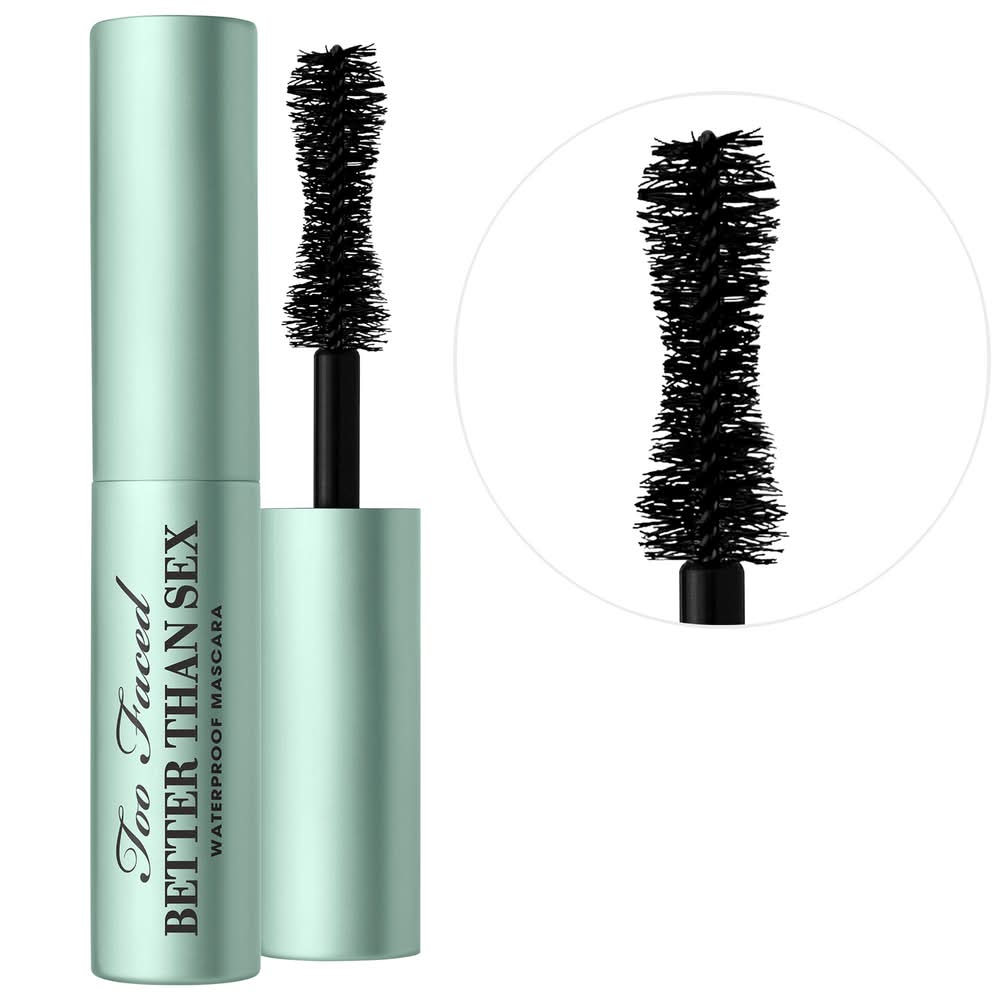 Too Faced Mini Better Than Sex Waterproof Mascara Mini Size Black - 0.17 oz/ 5 mL