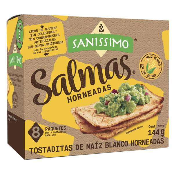 Sanissimo galletas horneadas salmas