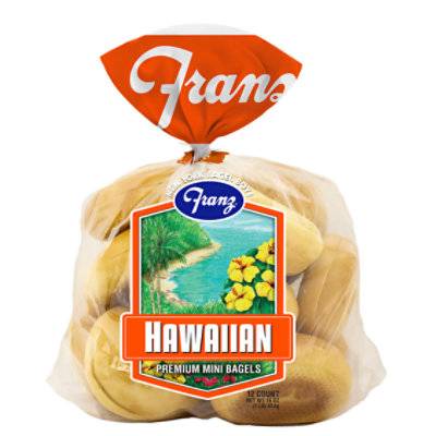Franz Hawaiian Mini Bagels