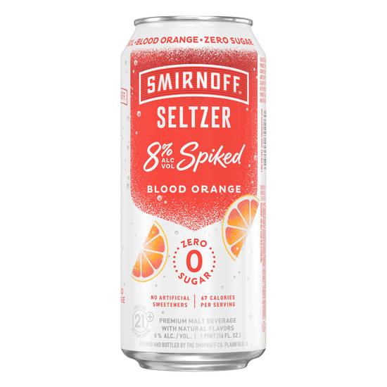 Smirnoff Seltzer Blood Orange (16oz can)