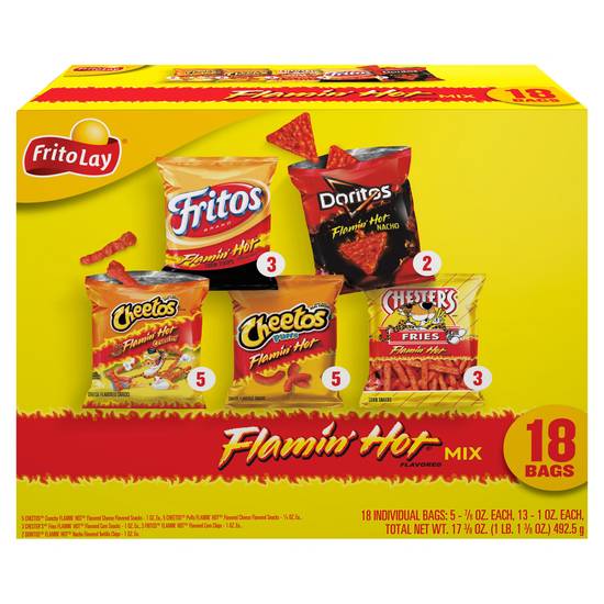 Frito-Lay Flamin' Hot Flavored Mix (assorted)