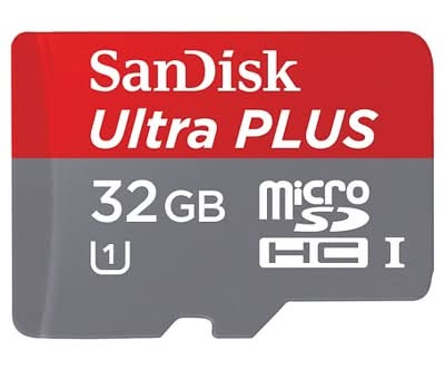 SanDisk Ultra Plus 32gb Microsd Memory Card