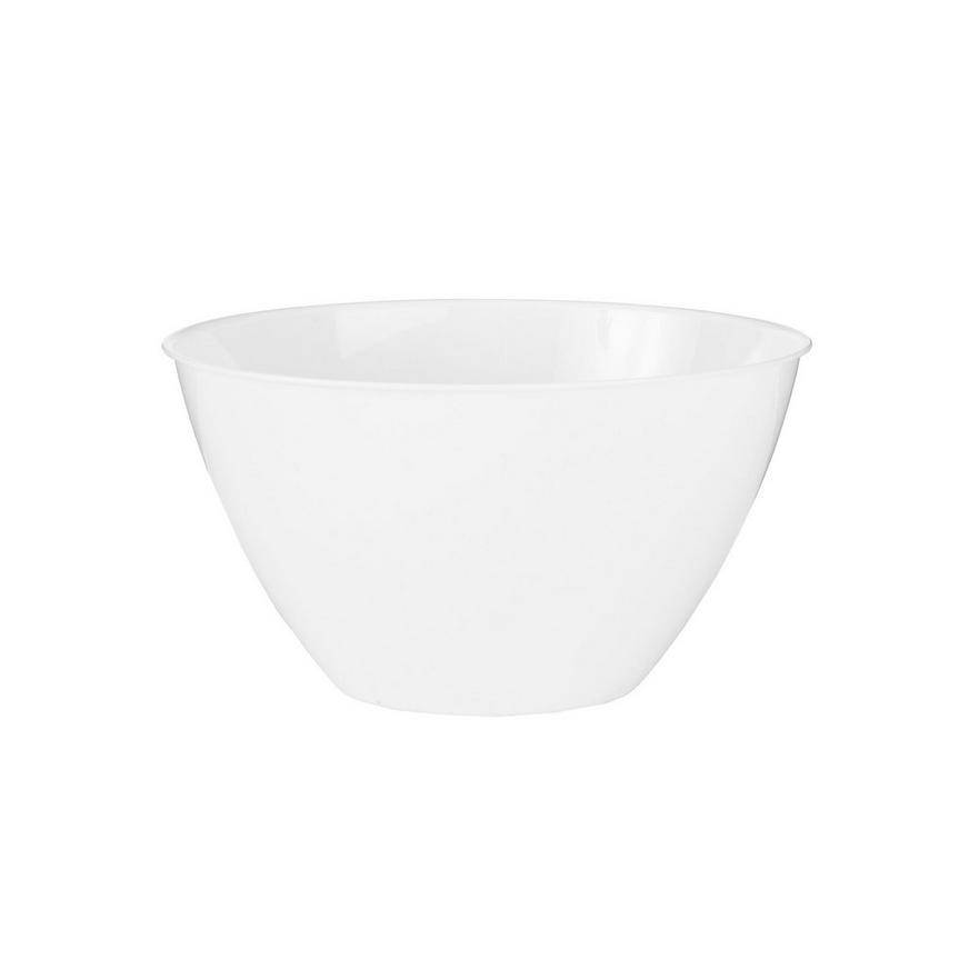 Party City Plastic Bowl (small/white)