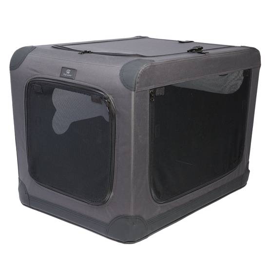 Top Paw Indoor & Outdoor Portable Dog Crate (36\"L x 25\"w x 25\"h/ grey)