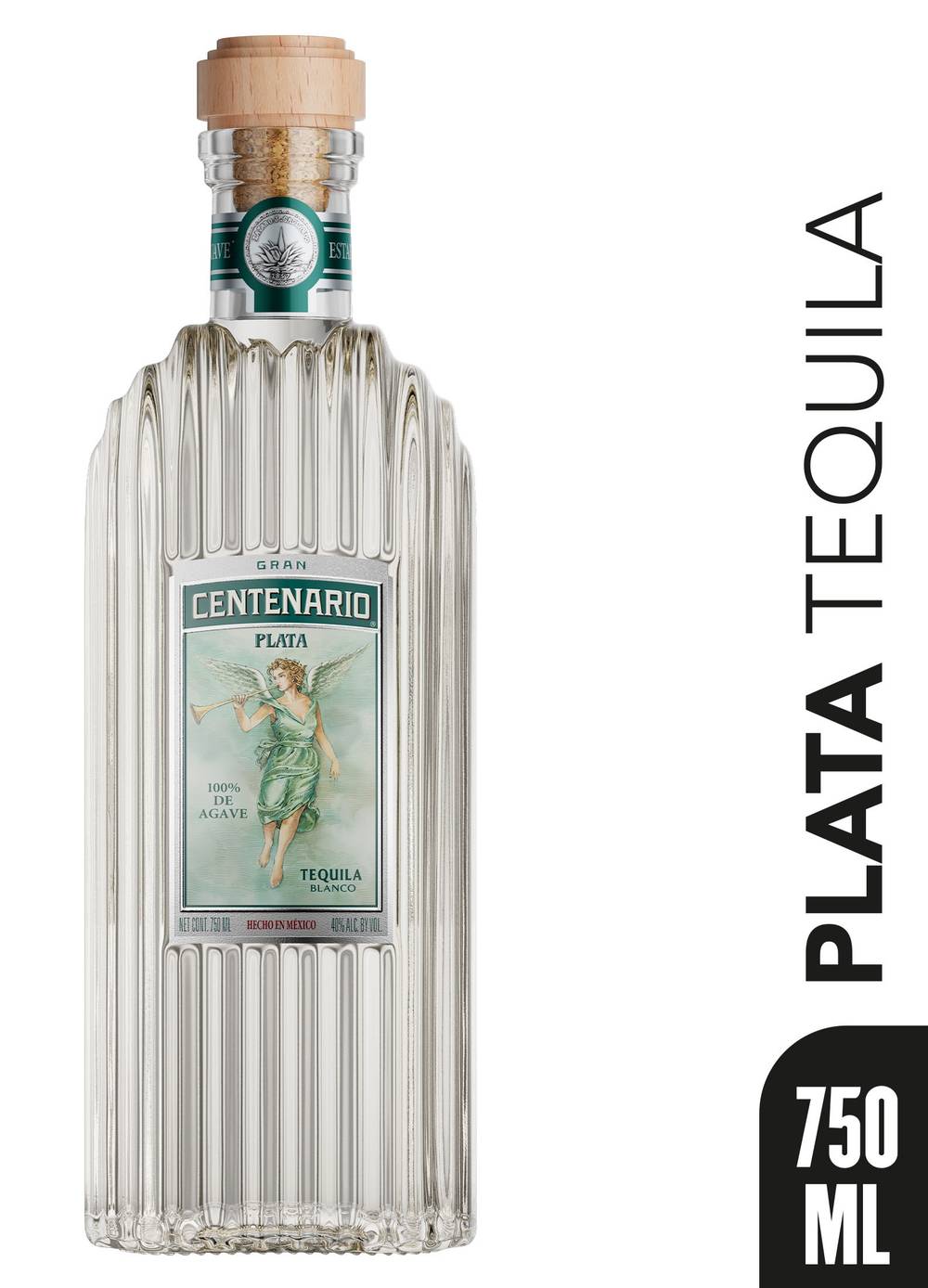 Centenario Plata Gran Mexico Blanco Tequila (25.3 fl oz)