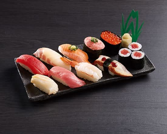 トク夜握りセットA 1人前【 V2929 】 Sushi Set A  (1 Serving)