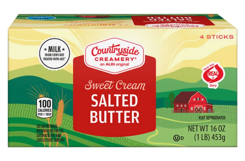 Countryside Creamery Sweet Cream Butter, Salted (16 oz)