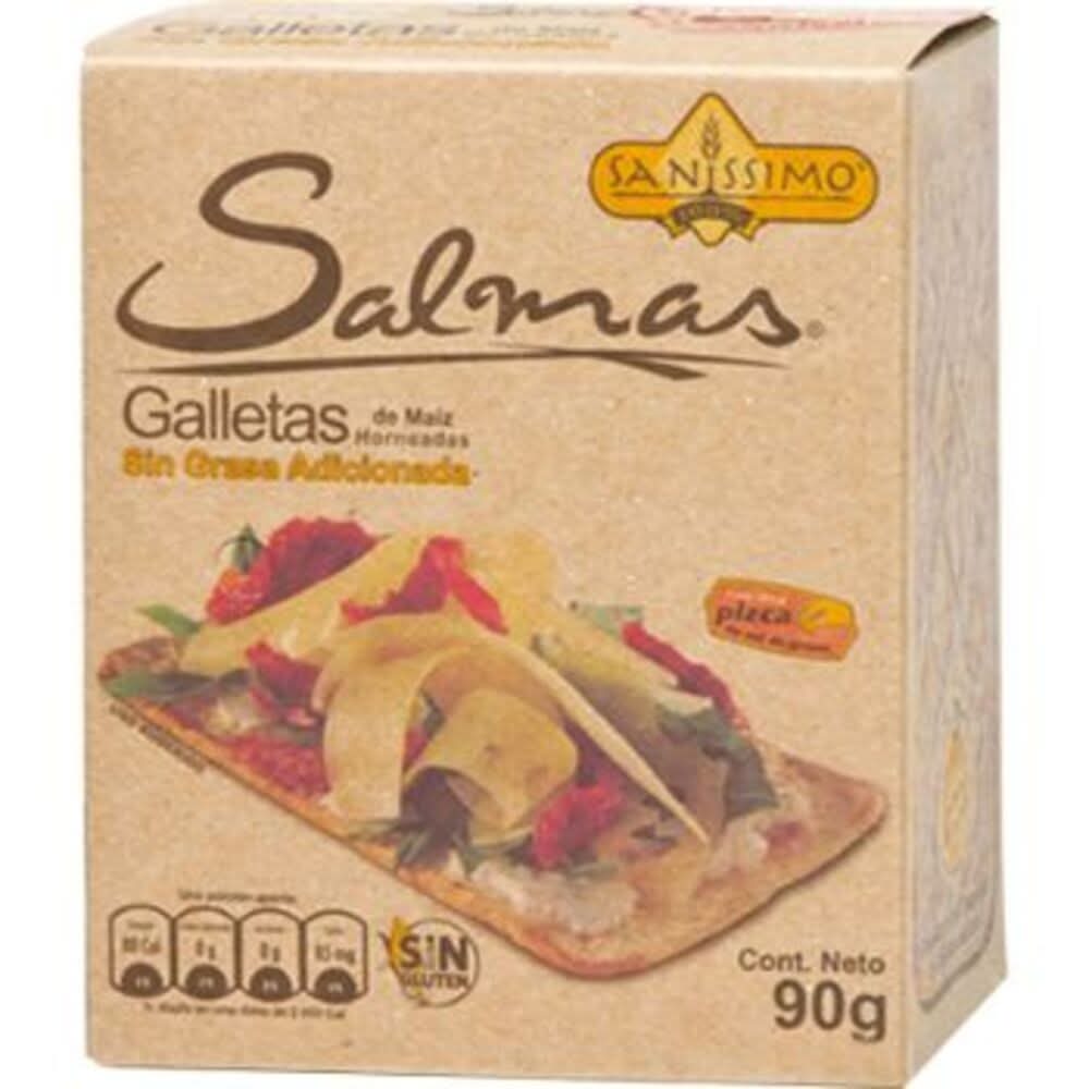 Saníssimo · Salmas galletas de maíz horneadas (90 g)