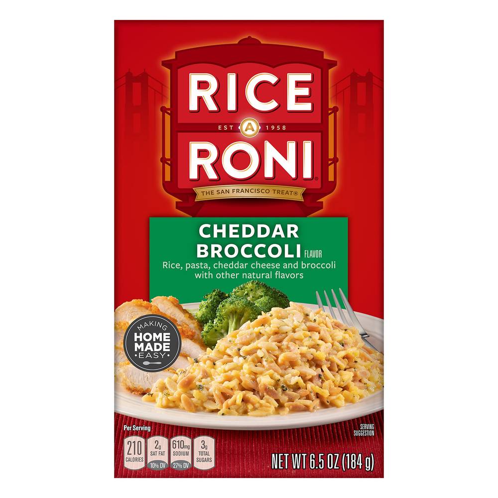 Rice-A-Roni Rice Food Mix (cheddar-broccoli)