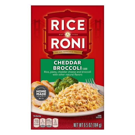 Rice-A-Roni Cheddar Broccoli Flavor Food Mix