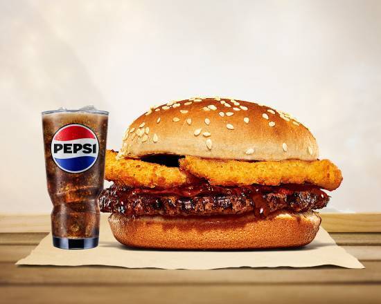 脆雞烤牛自由配 Chicken & Rodeo Beef Burger Free Match