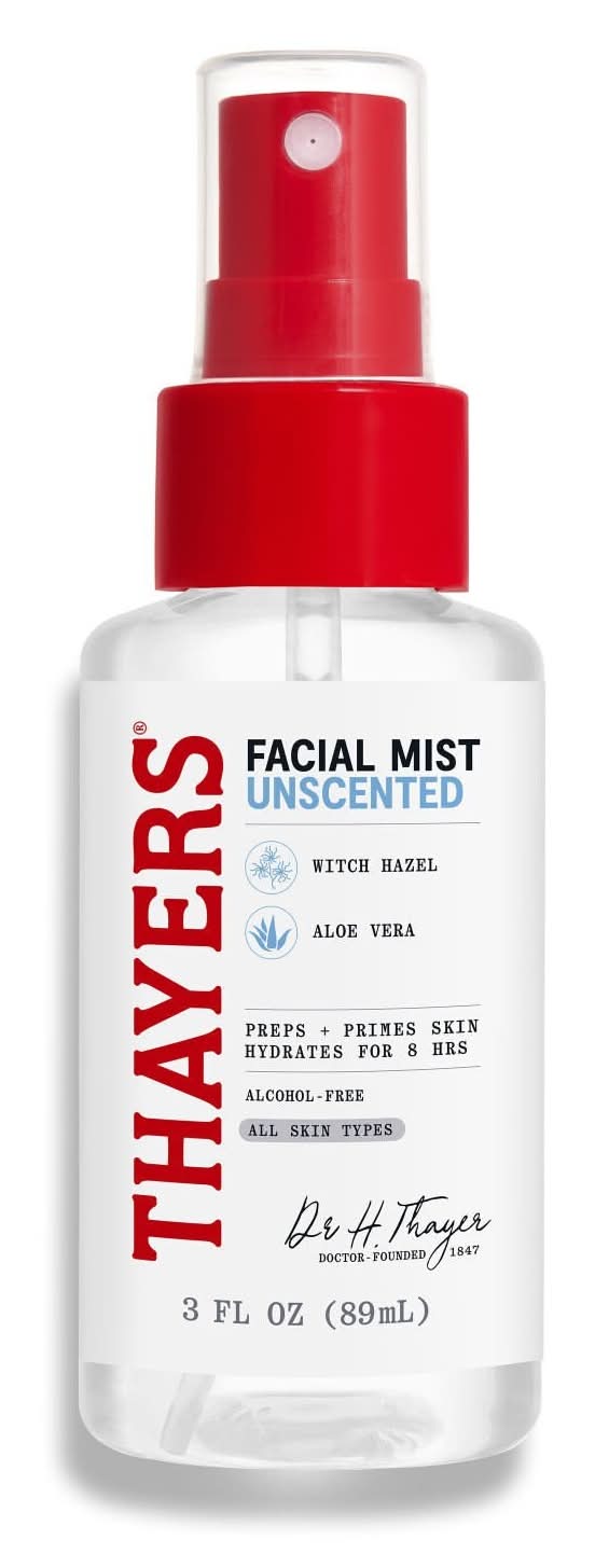 Thayers Trial Size Witch Hazel Facial Mist With Aloe Vera Toner (3 fl oz)