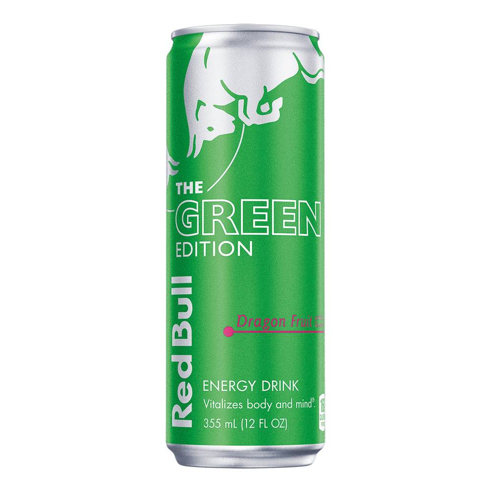 Red Bull Green Edition Energy Drink (12 fl oz) (dragon fruit )