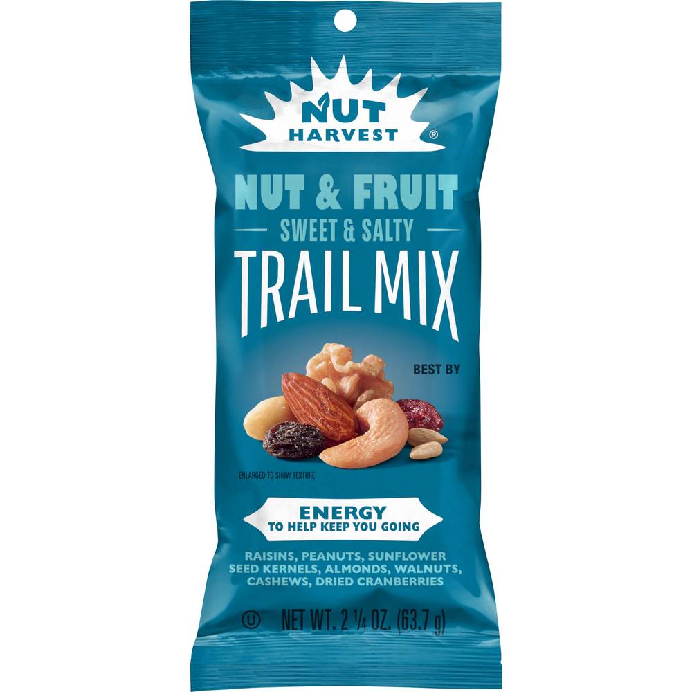 Nut Harvest Nut & Fruit Trail Mix (sweet-salty)