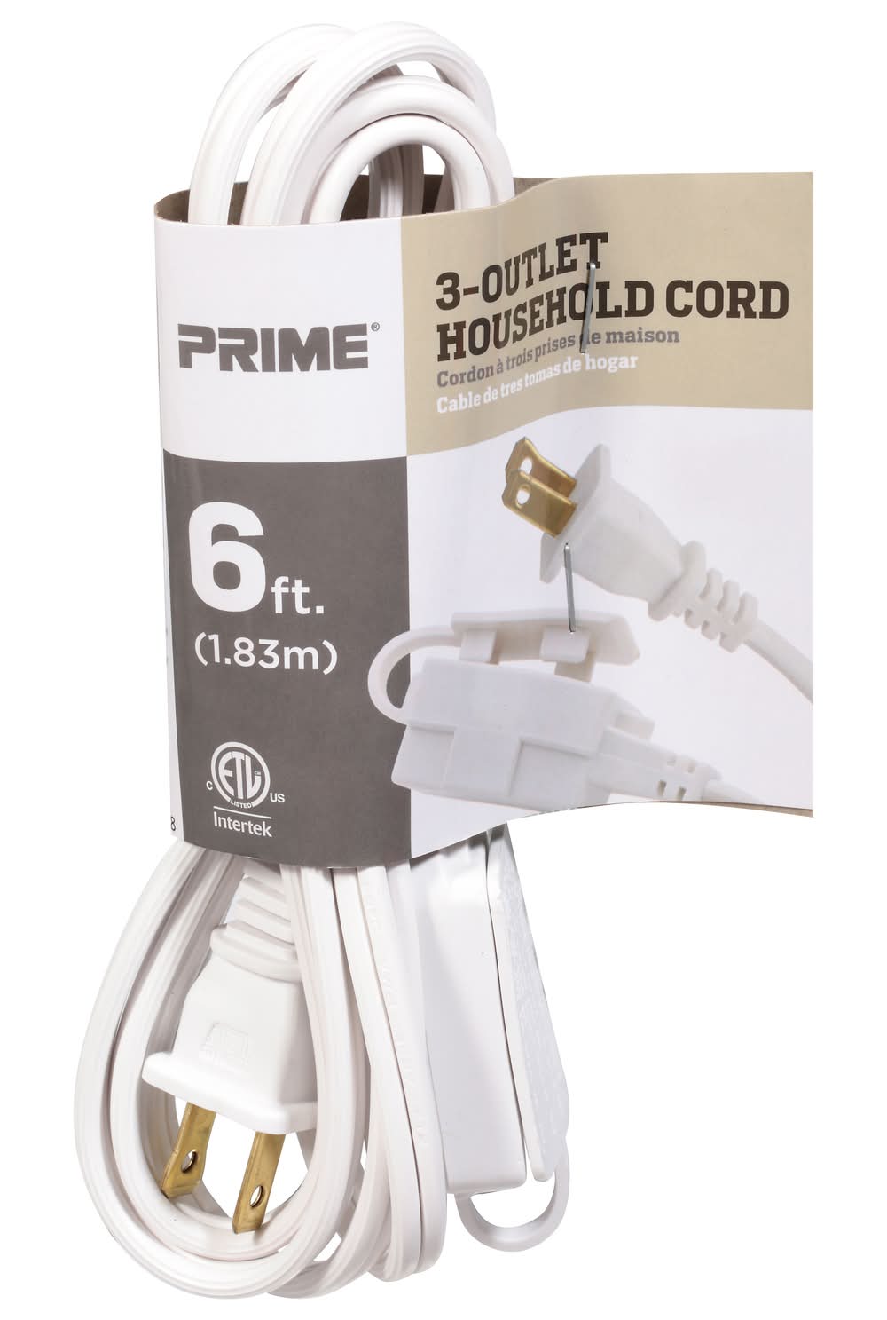 Prime 6' Household Cord