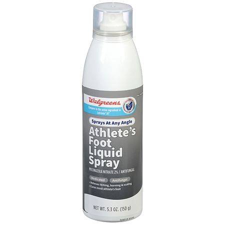 Walgreens Medicated Antifungal Athlete's Foot Liquid Spray, Miconazole Nitrate 2%