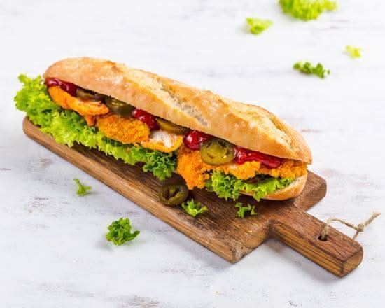 Bagietka Pszenna ze Stripsami Deli by Shell