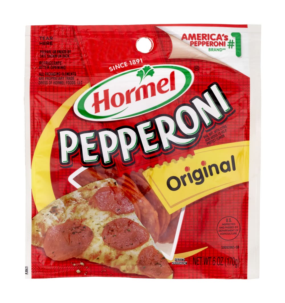 Hormel Original Pepperoni Zip-Pak (6 oz)