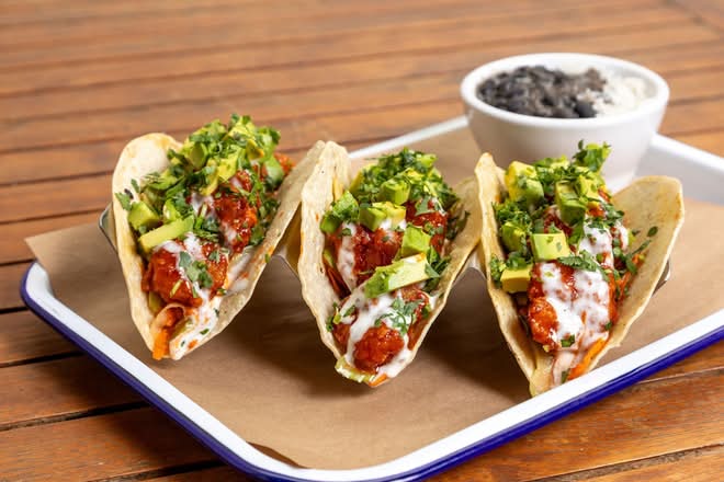 Honey Chipotle Shrimp Tacos