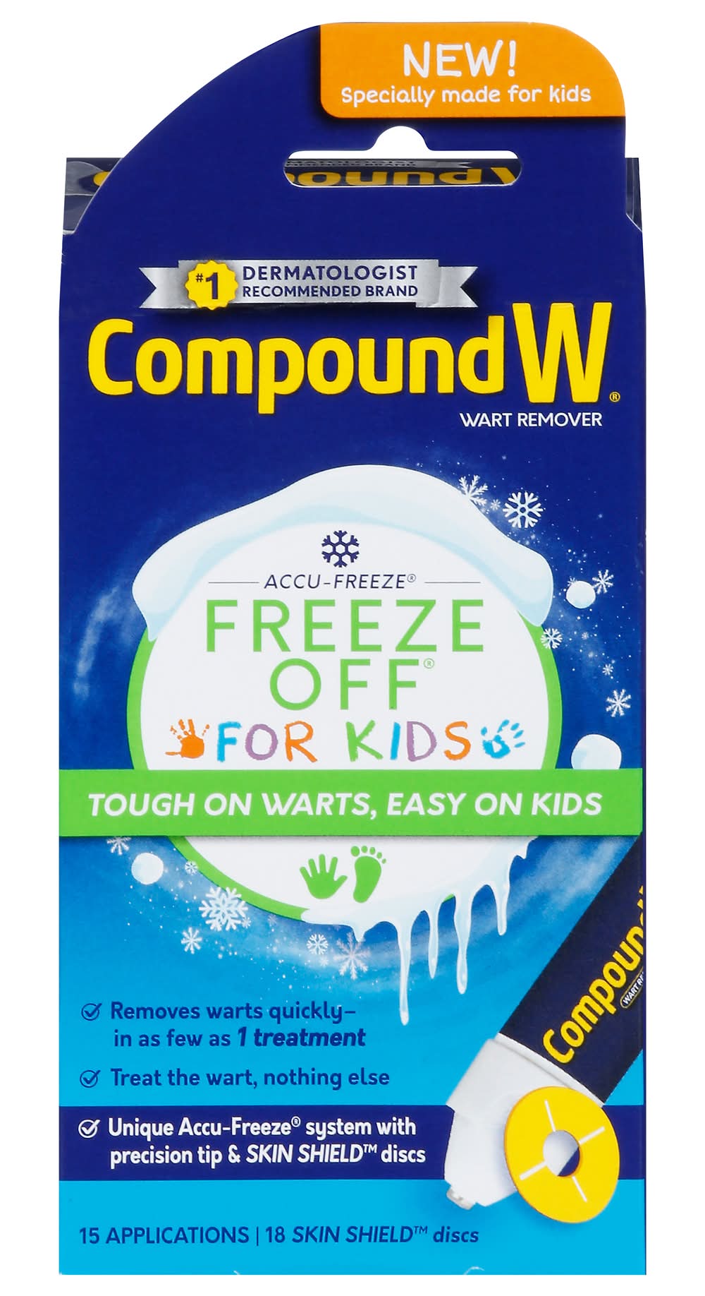 Compound W Freeze Off Wart Remover For Kids (2.89 oz)