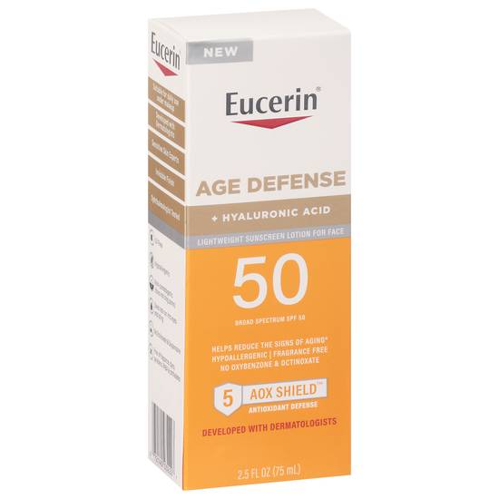 Eucerin Broad Spectrum Spf 50 Age Defense Lotion