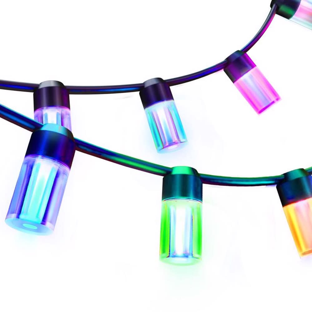 Lifx Smart Home Led Smart-Enabled String Lights Multicolored 24 Ft. 12 Lights