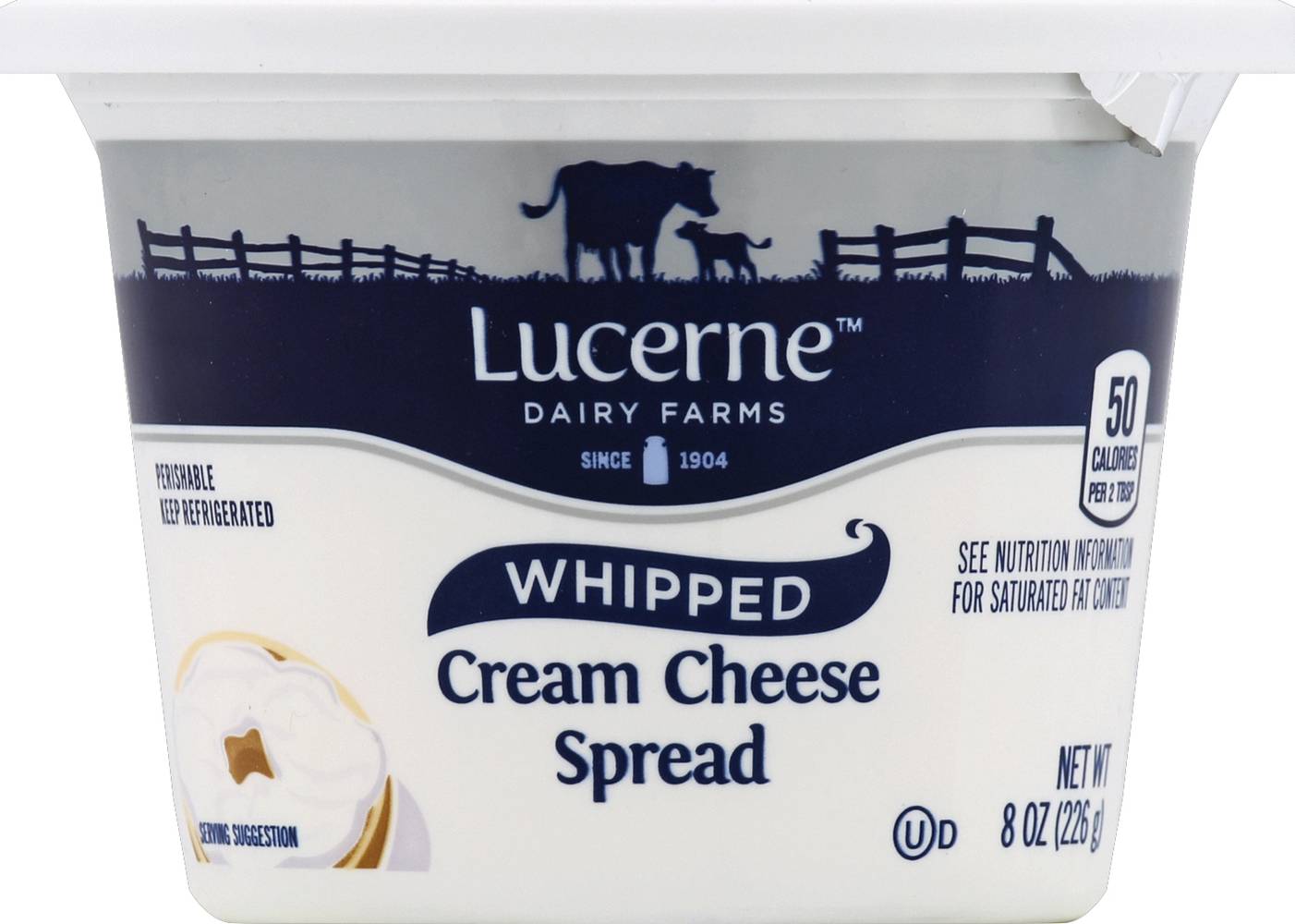 Lucerne Whipped Cream Cheese Spread (8 oz)