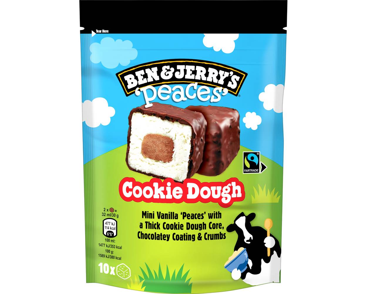 BEN&JERRY'S COOKIE DOUGH PEACES