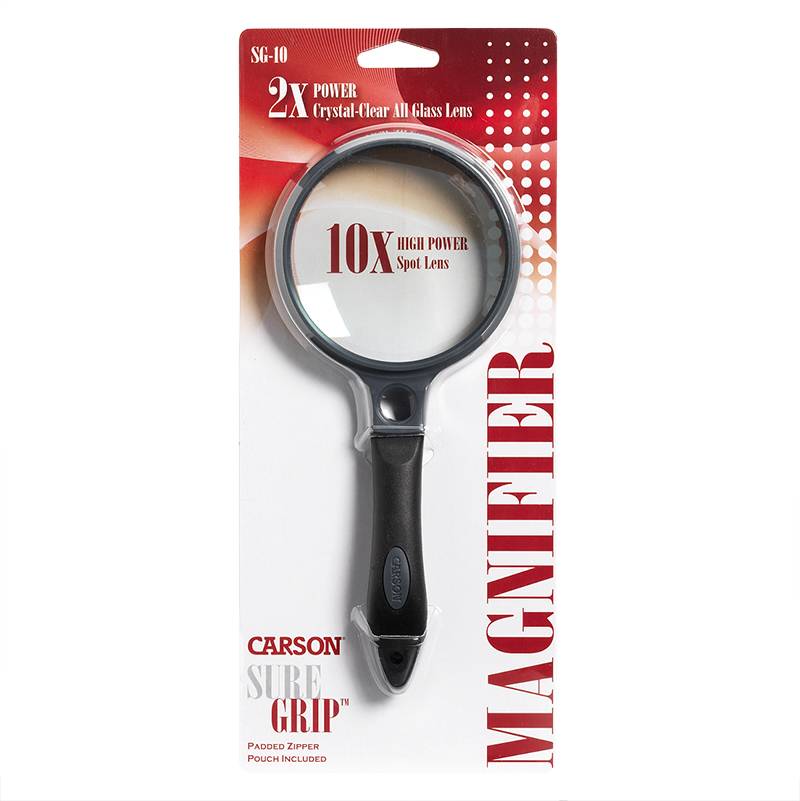 Carson Crystal Clear Suregrip Magnifier