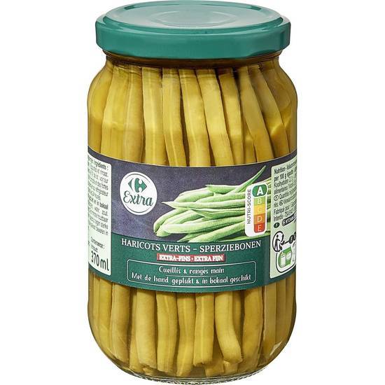 Carrefour Extra - Haricots verts extra-fins (370g)