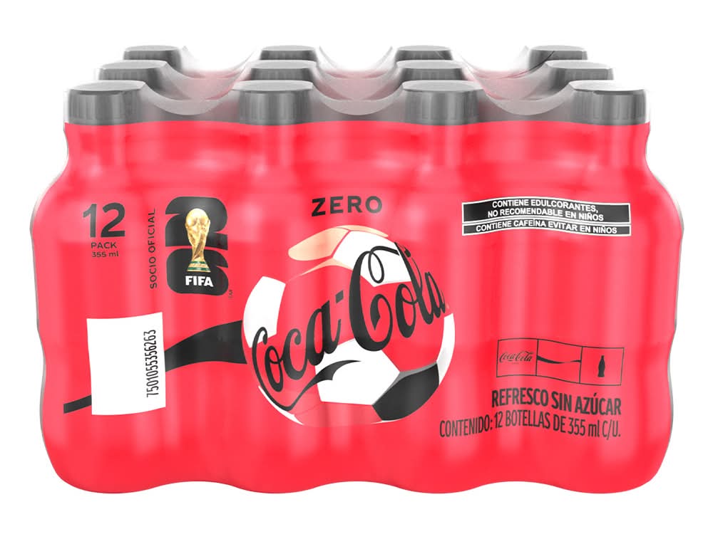 Coca-Cola · Zero sugar refresco (12 x 355 ml)