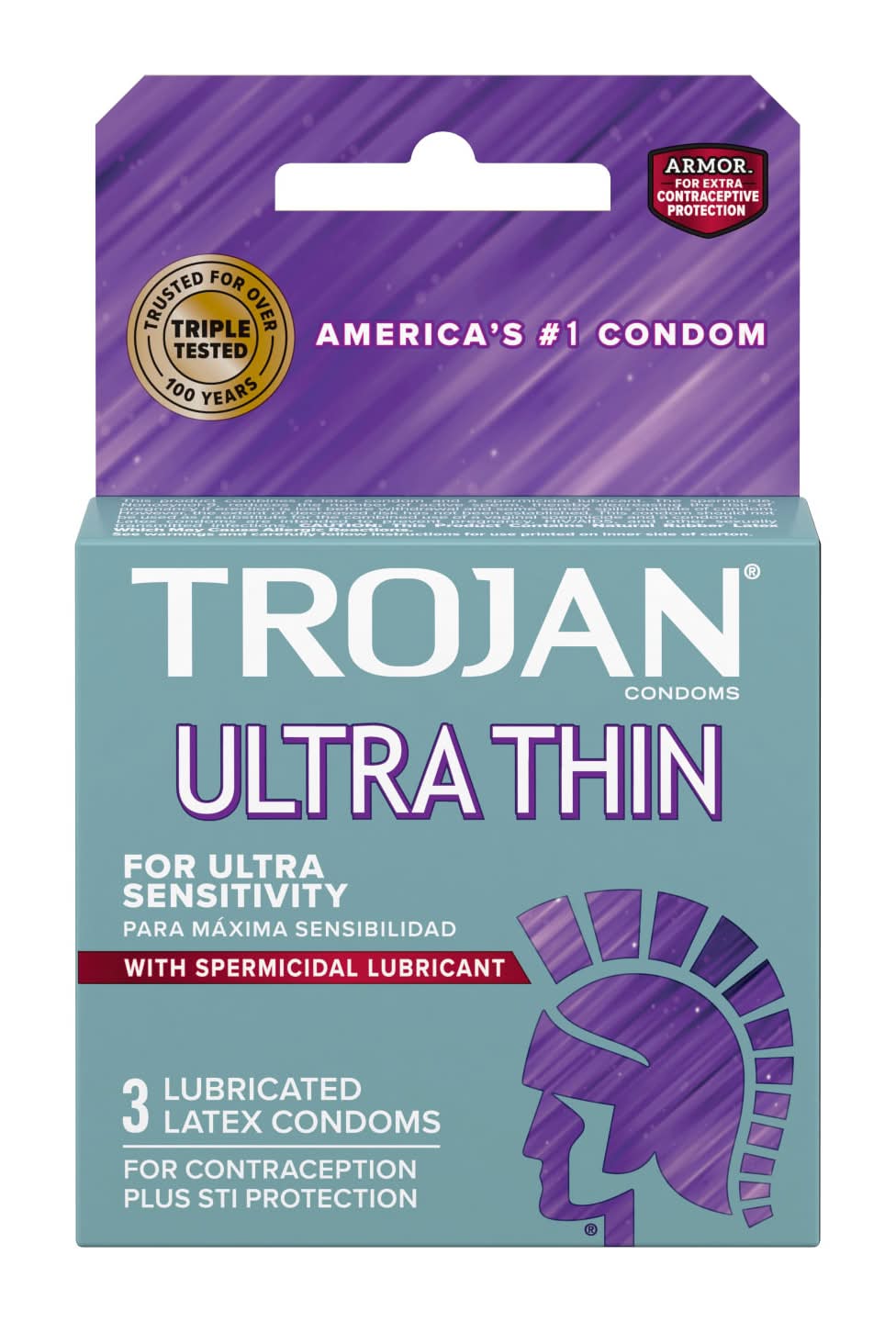 Trojan Condoms (3 ct)