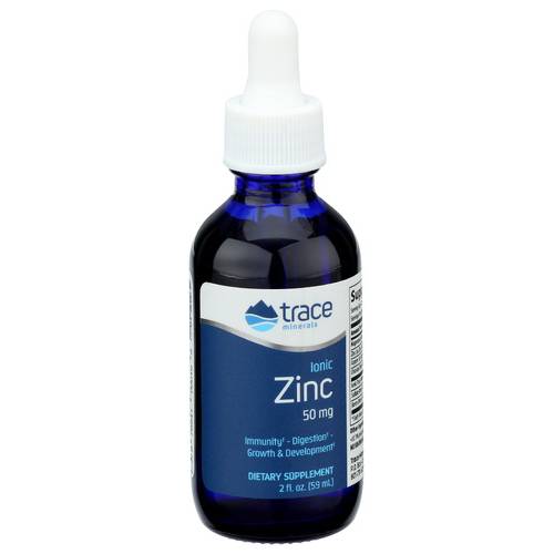 Trace Minerals Ionic Zinc 50 mg Liquimins Suppliments (2 fl oz)