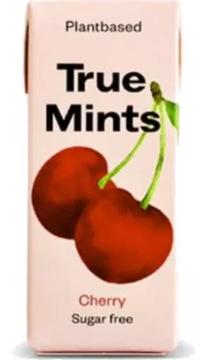 True Gum Vegan & Sugar Free Mints, Cherry (13g)