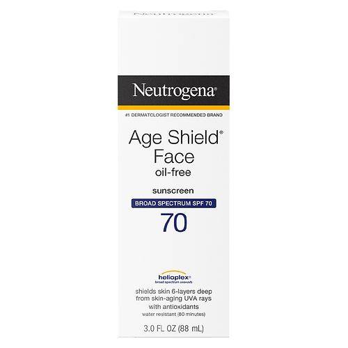 Neutrogena Age Shield Face Oil-Free Sunscreen SPF 70 - 3.0 fl oz