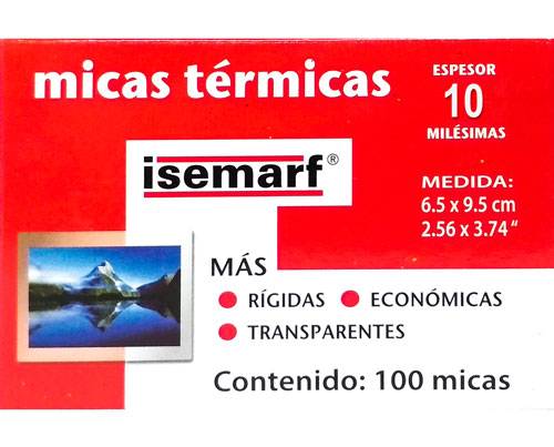 Isemarf · Micas térmicas (350 g)