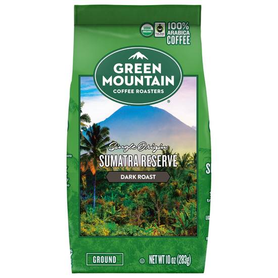 Green Mountain Coffee Roasters Sumatra Reserve Dark Roast Ground Coffee (10 oz)