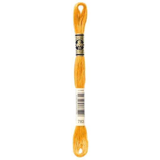 Dmc 6 Strand Embroidery Floss, Yellow