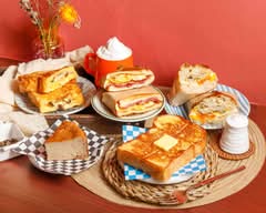 Purple People toast＆coffee