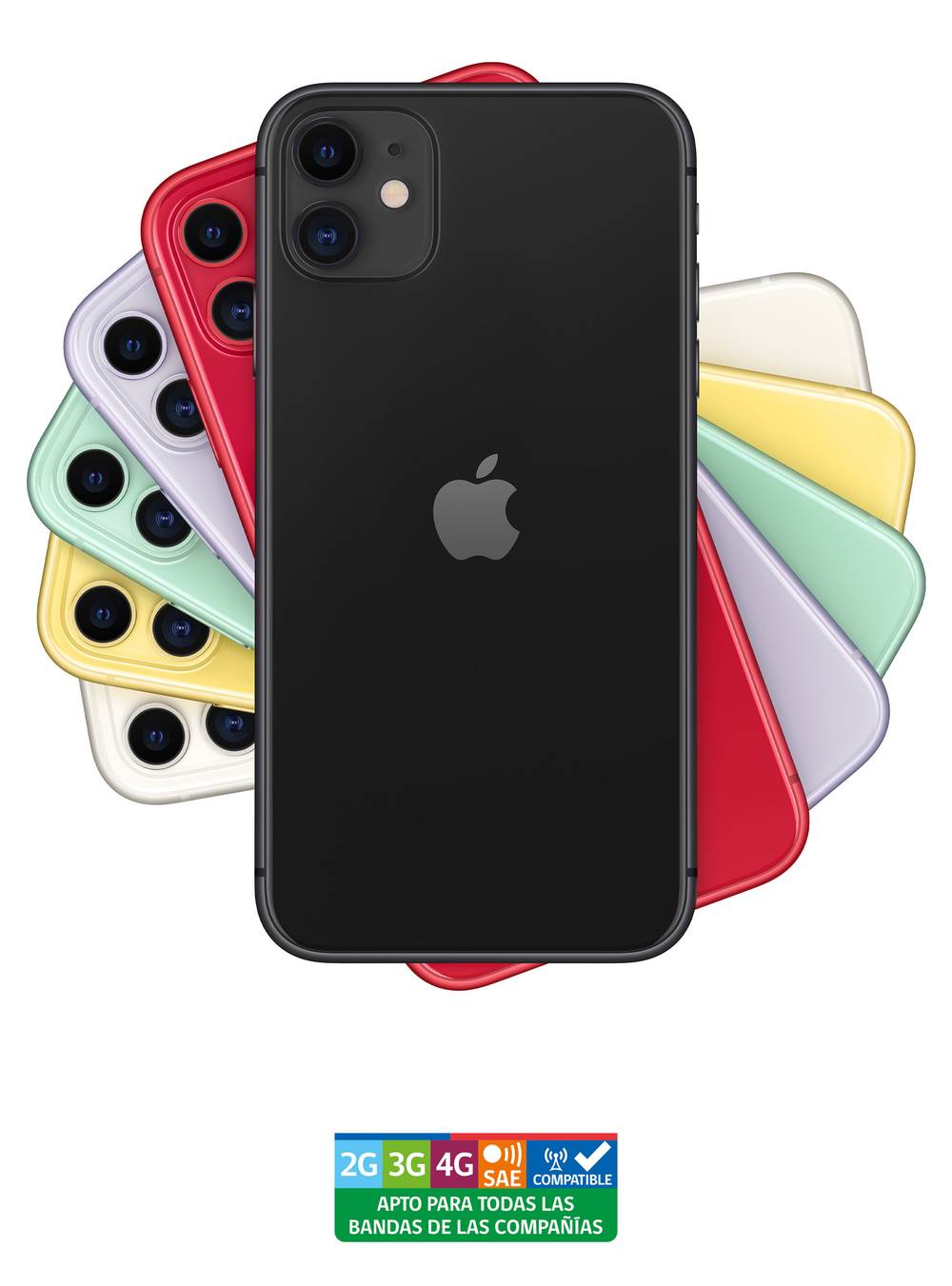 Apple iphone 11 64gb black liberado (1 u)