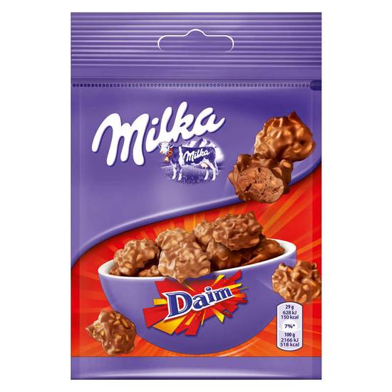 Daim Snax - Rochers - Chocolat au lait