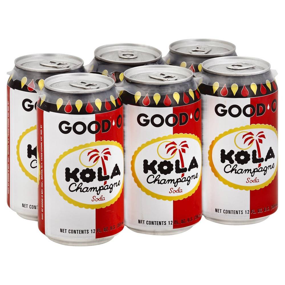 Good O Kola Kola Champagne Soda  (6P