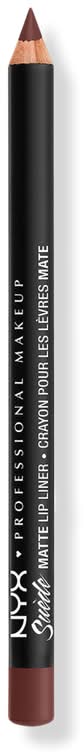 NYX Professional Makeup Suede Matte Velvet Vegan Lip Liner Cold Brew