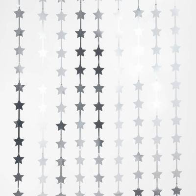 Spritz Silver Star Backdrops (9 ct)