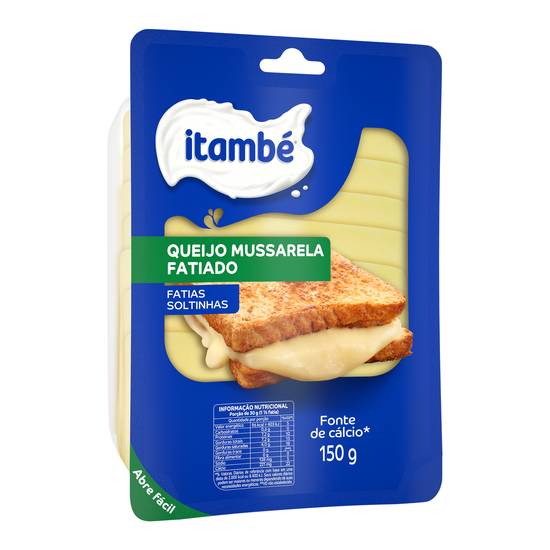 Itambé queijo mussarela fatiado (150 g)