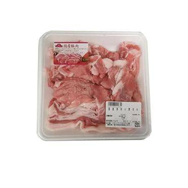 国産豚肉小間切れ肉  300g入り