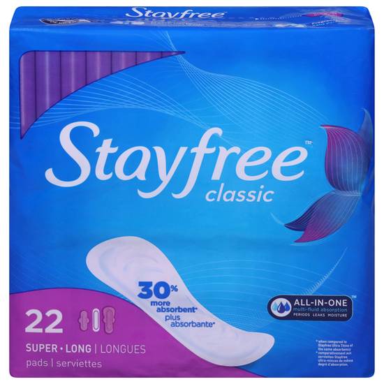 Stayfreeâ Classic Maxi Pad 22 Count