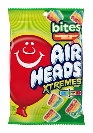 Air Heads® Bites Xtremes Candy 6oz - Rainbow Berry