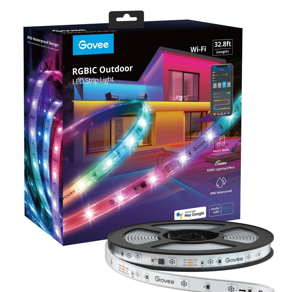 Govee 32.8-ft LED Multicolor Strip Light | H6172AD1